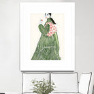 Incognito by M Studio on GIANT ART - pink illustration