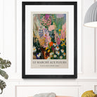 Marché aux Fleurs by M Studio on GIANT ART - pink botanique