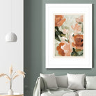 Autumn Blossom by M Studio on GIANT ART - green botanical flowers