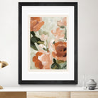 Autumn Blossom by M Studio on GIANT ART - green botanical flowers