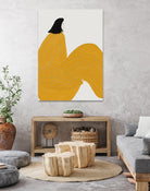 Form II by M Studio on GIANT ART - yellow woman