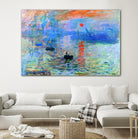 Sunrise 1872 by Monet on GIANT ART - museums
