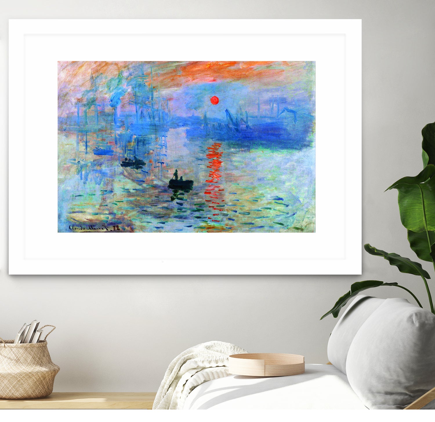 Sunrise 1872 by Monet on GIANT ART - museums