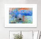 Sunrise 1872 by Monet on GIANT ART - museums