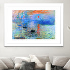 Sunrise 1872 by Monet on GIANT ART - museums
