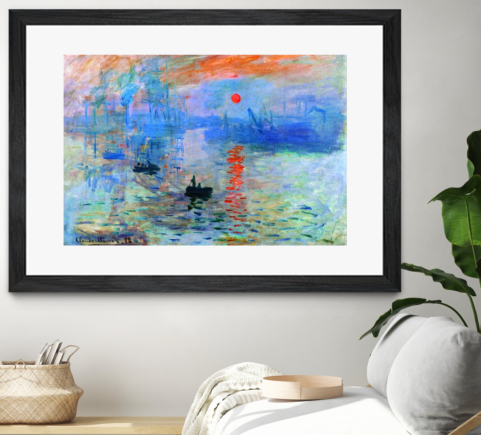 Sunrise 1872 by Monet on GIANT ART - museums