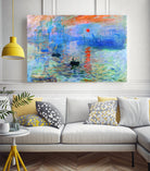 Sunrise 1872 by Monet on GIANT ART - museums