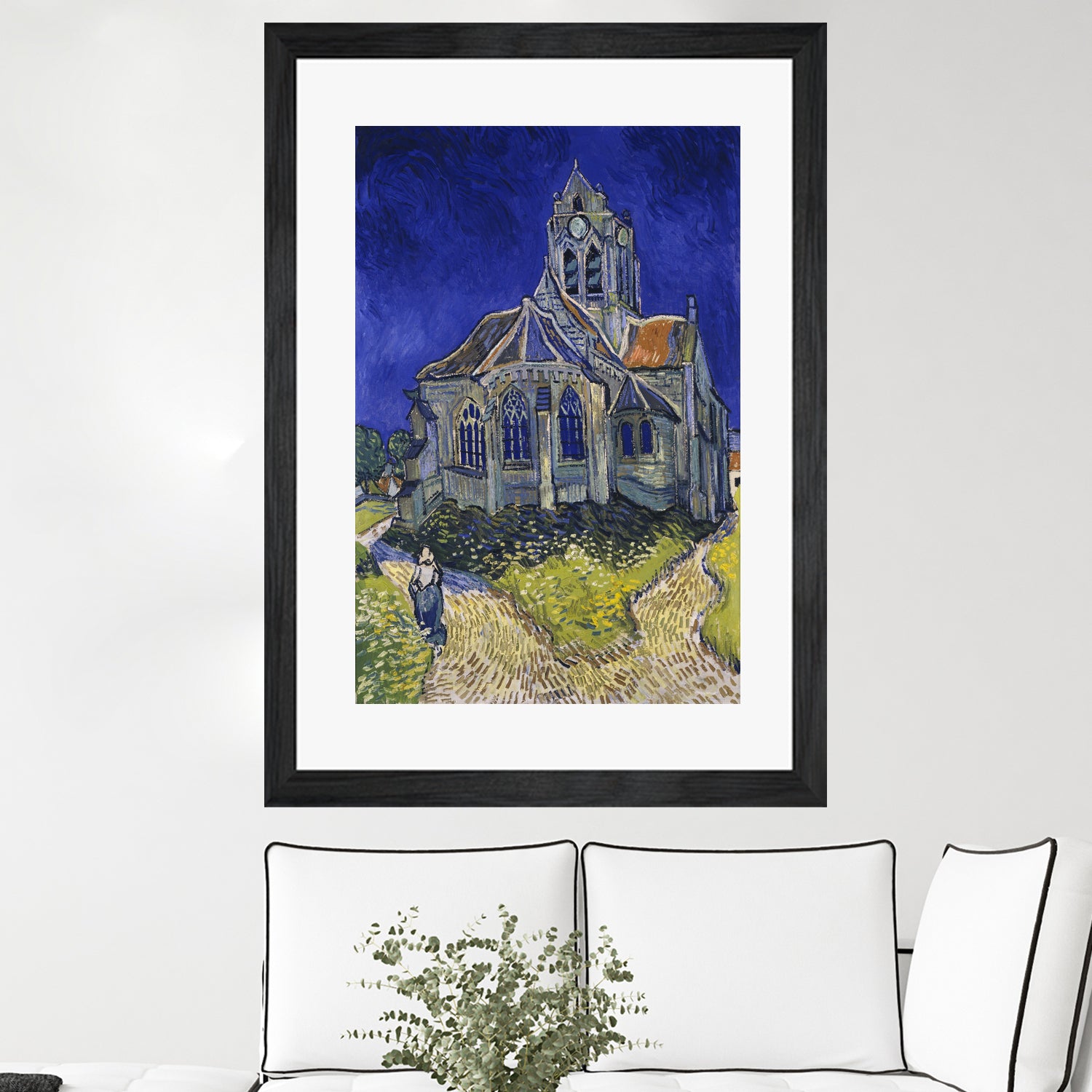 The Church in Auvers-sur-Oise by Vincent van Gogh on GIANT ART - museums