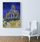 The Church in Auvers-sur-Oise by Vincent van Gogh on GIANT ART - museums