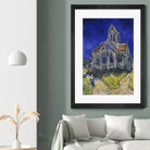 The Church in Auvers-sur-Oise by Vincent van Gogh on GIANT ART - museums