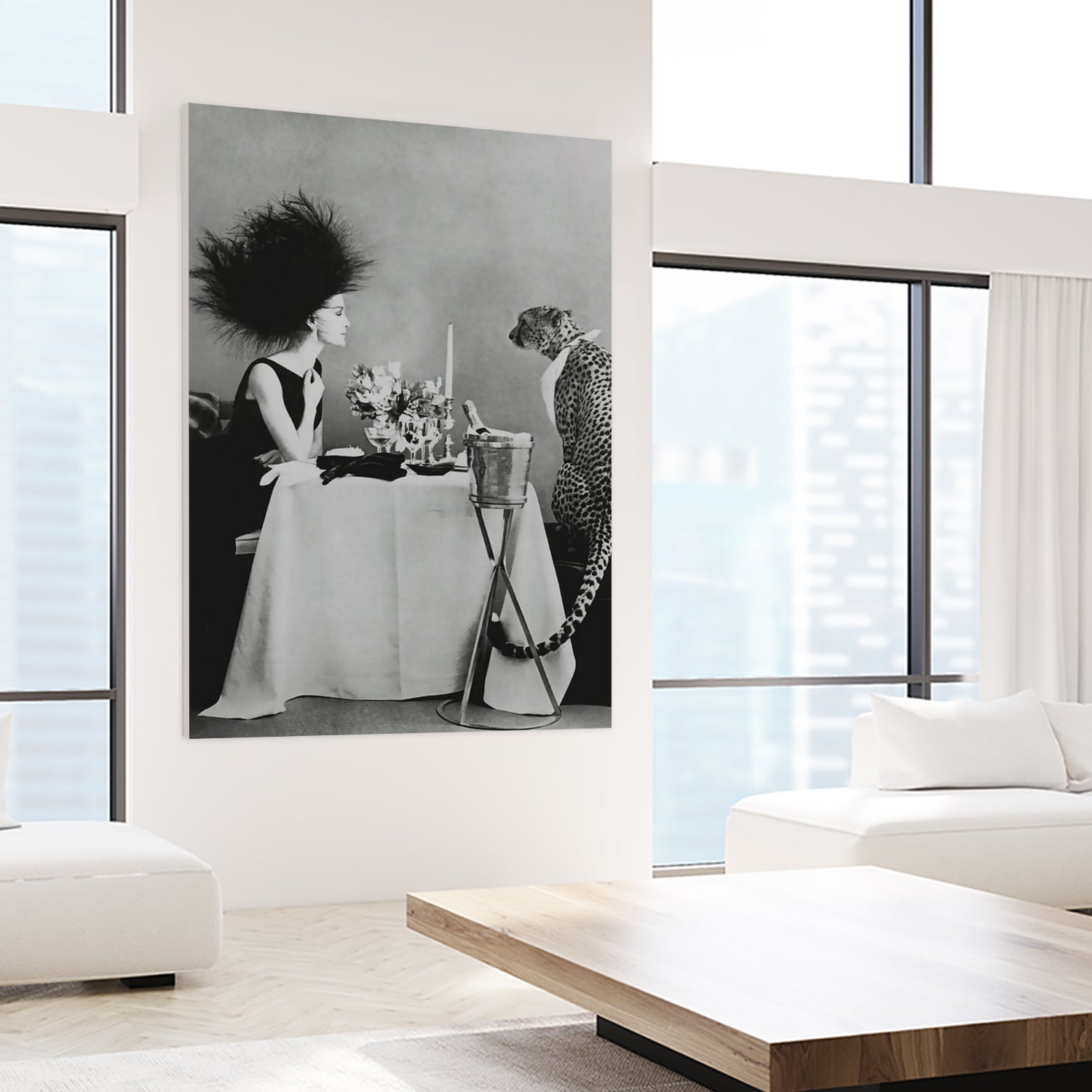 Le Déjeuner by M Studio on GIANT ART - black and white photography