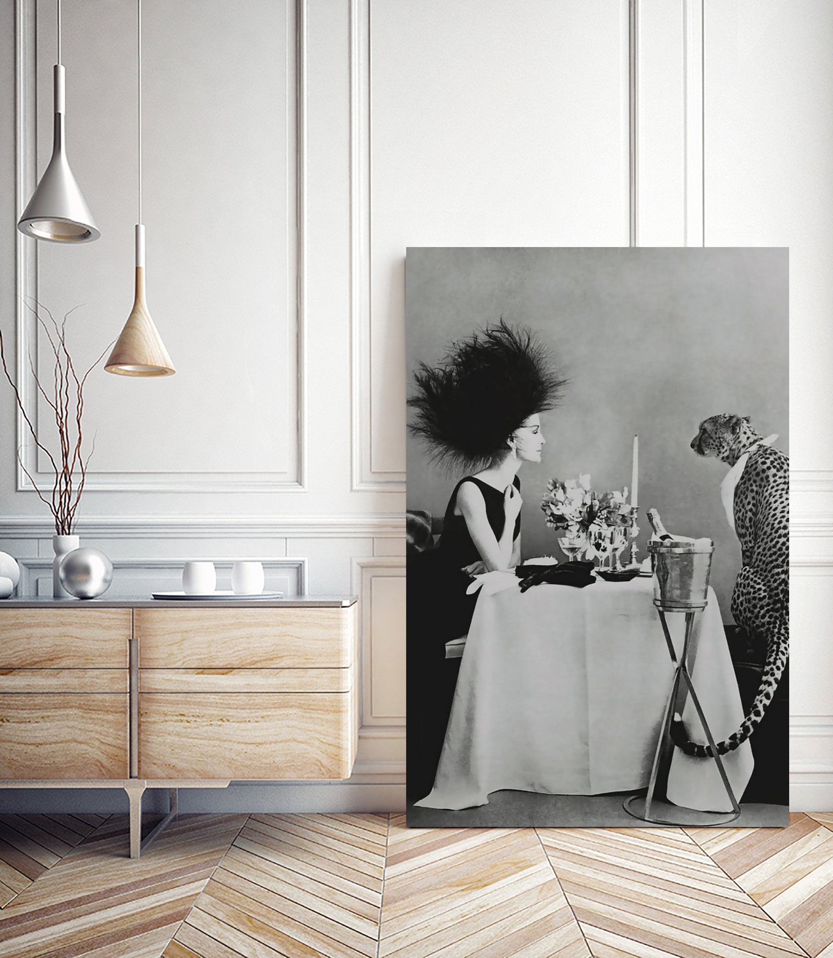 Le Déjeuner by M Studio on GIANT ART - black and white photography