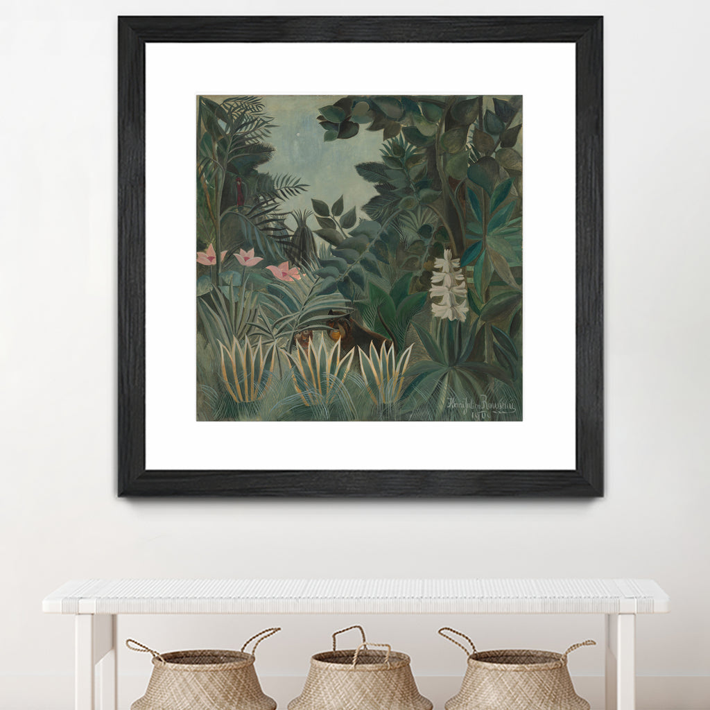 The Equatorial Jungle 1909 by Henri Rousseau on GIANT ART - museums