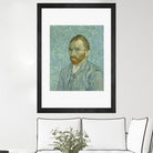 Self Portrait by Vincent Van Gogh on GIANT ART - green figurative