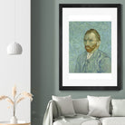 Self Portrait by Vincent Van Gogh on GIANT ART - green figurative