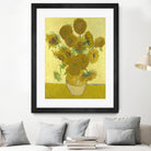 Sunflowers on Gold, 1888 by Vicent van Gogh on GIANT ART