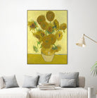 Sunflowers on Gold, 1888 by Vicent van Gogh on GIANT ART