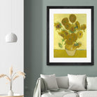 Sunflowers on Gold, 1888 by Vicent van Gogh on GIANT ART