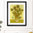 Sunflowers on Gold, 1888 by Vicent van Gogh on GIANT ART