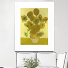 Sunflowers on Gold, 1888 by Vicent van Gogh on GIANT ART