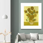Sunflowers on Gold, 1888 by Vicent van Gogh on GIANT ART