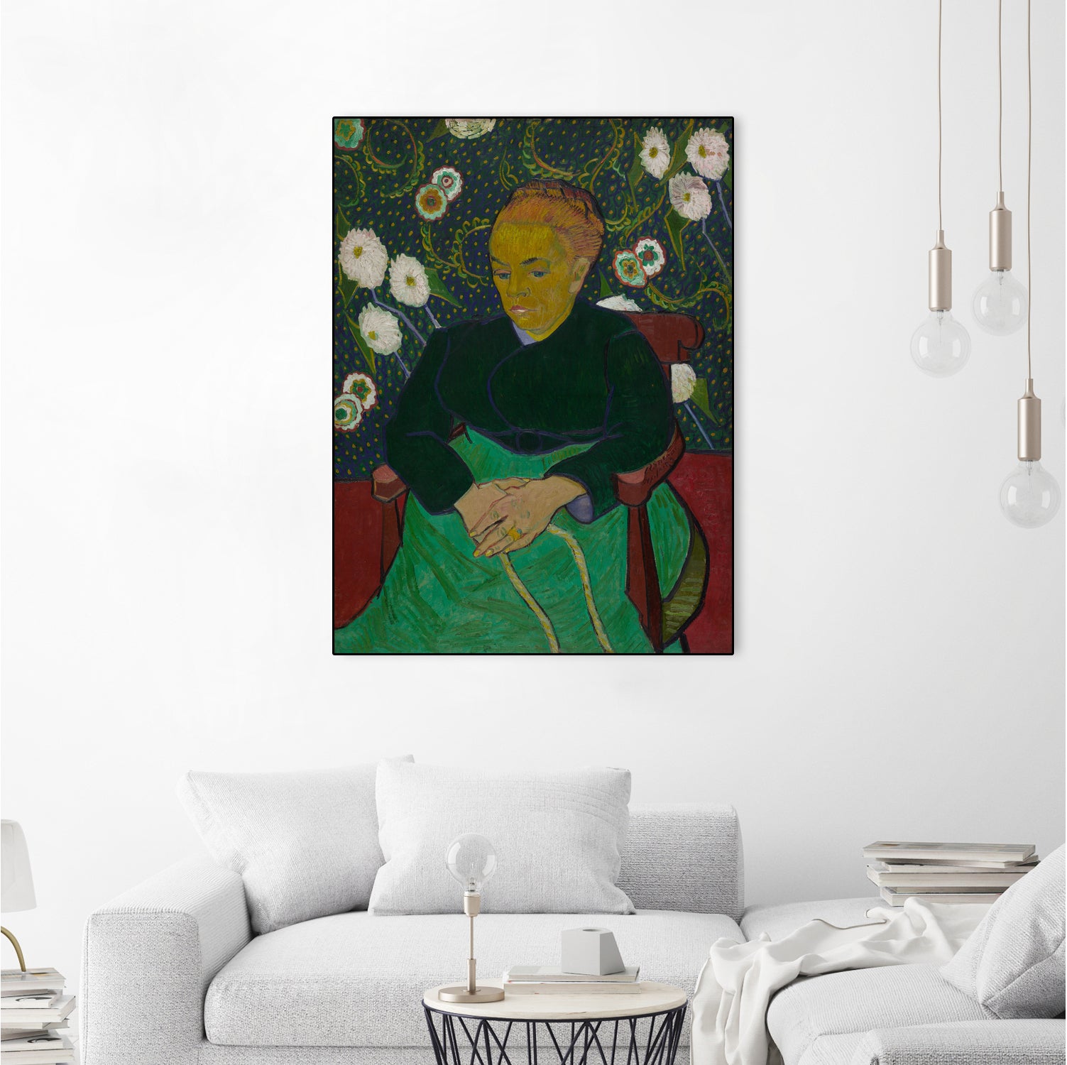 Madame Roulin Rocking the Cradle (La berceuse) by Vincent van Gogh on GIANT ART - museums