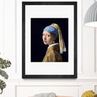 Girl with a Pearl Earring (1665) by Johannes Vermeer on GIANT ART - museums