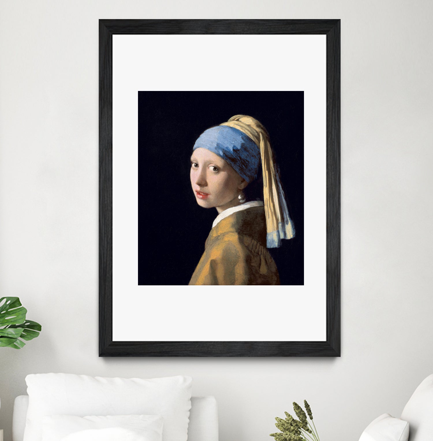 Girl with a Pearl Earring (1665) by Johannes Vermeer on GIANT ART - museums