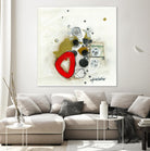 Actual #1 by Sylvie Cloutier on GIANT ART - red abstrait