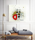 Actual #1 by Sylvie Cloutier on GIANT ART - red abstrait