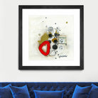 Actual #1 by Sylvie Cloutier on GIANT ART - red abstrait