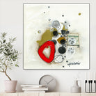 Actual #1 by Sylvie Cloutier on GIANT ART - red abstrait