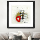 Actual #1 by Sylvie Cloutier on GIANT ART - red abstrait