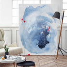 Capture Quiet by Daleno Art on GIANT ART - blue abstract