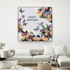 Chic Blooms V by Daleno Art on GIANT ART - abstract