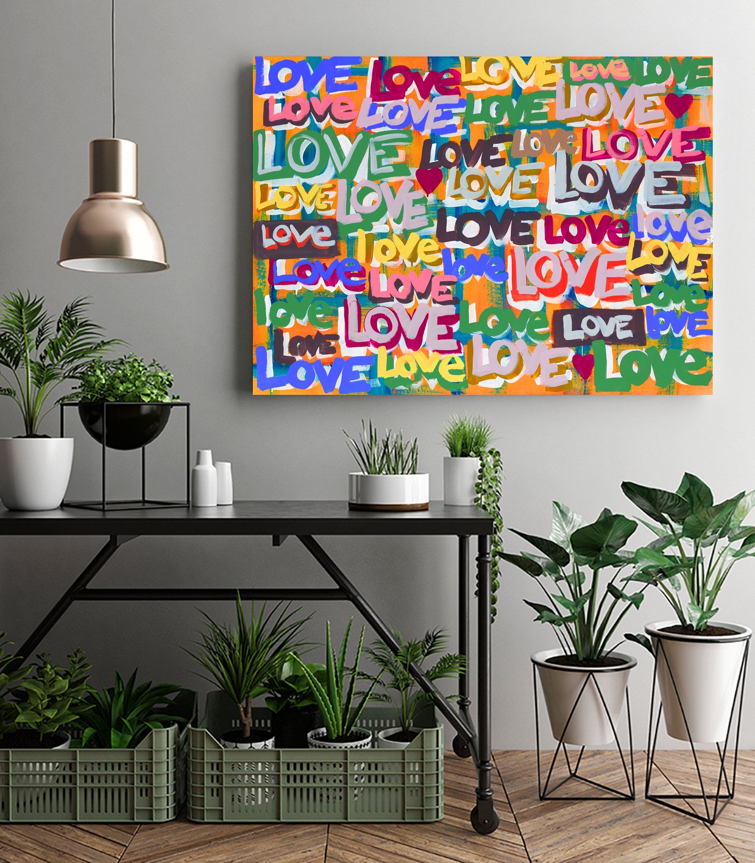 Its time to Love II by Daleno Art on GIANT ART - red figurative love