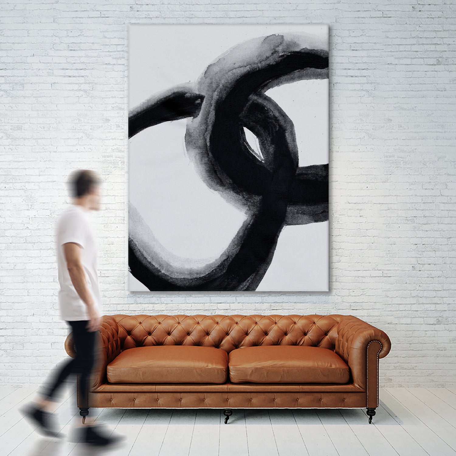 No Way Forward III by Daleno Art on GIANT ART - white shape