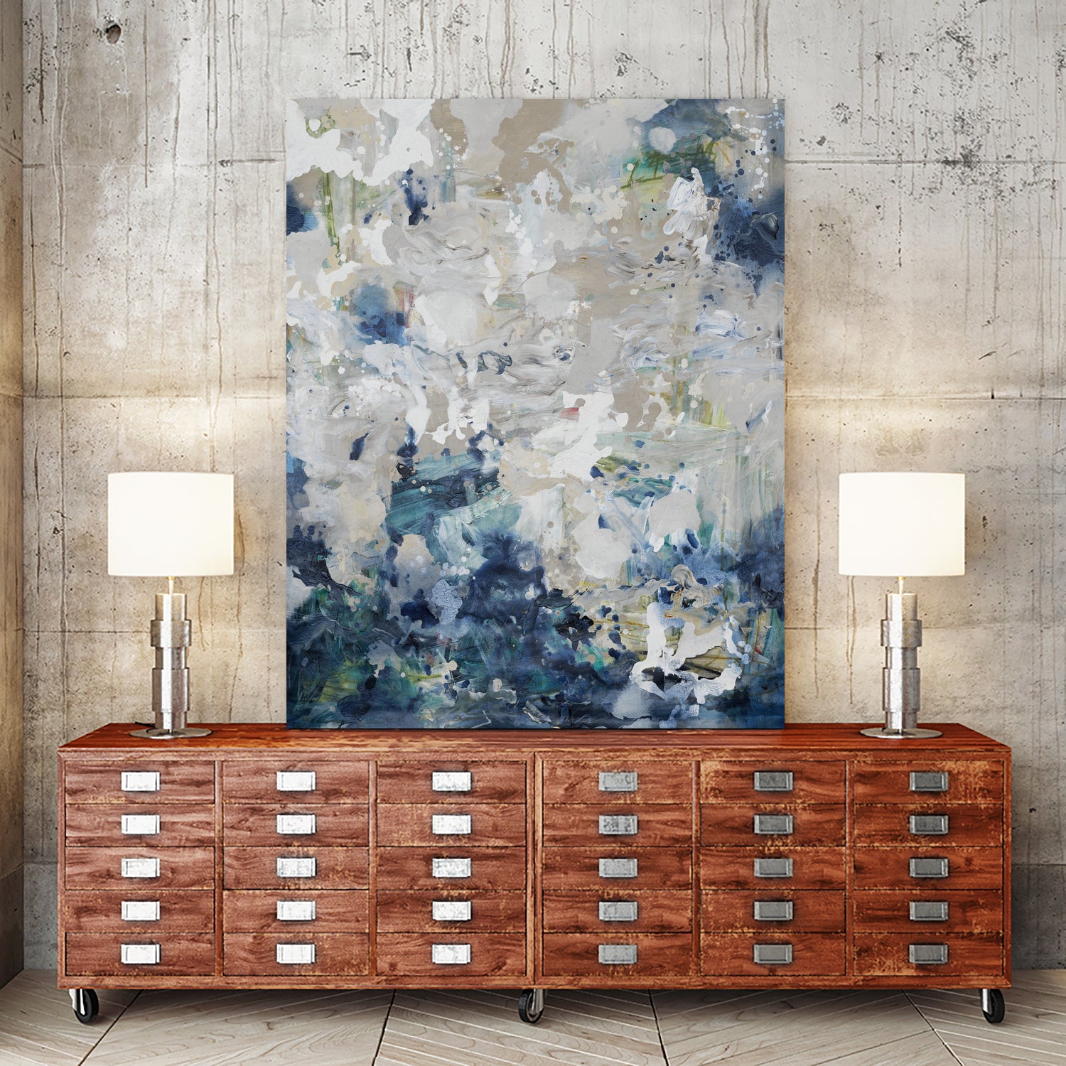 Luxe Lounge by Daleno Art on GIANT ART - abstract
