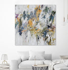 Bright Spring Ahead II by Daleno Art on GIANT ART - yellow abstract