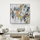 Bright Spring Ahead II by Daleno Art on GIANT ART - yellow abstract