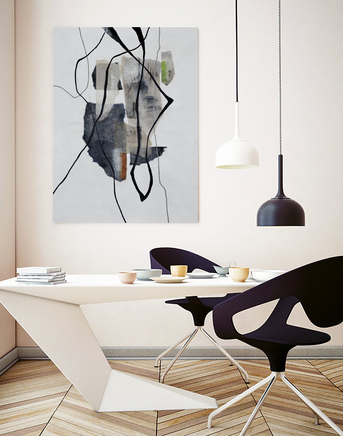 New Orchestra I by Daleno Art on GIANT ART - abstract