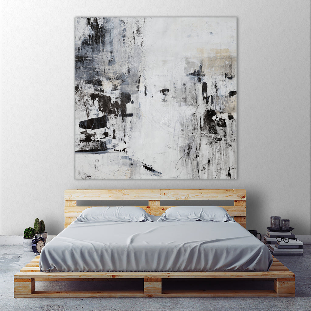 Dont Lose Track by Daleno Art on GIANT ART - balck abstract