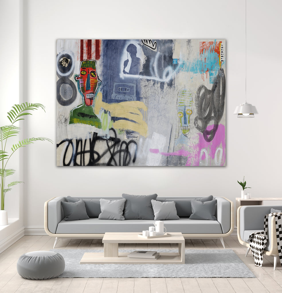 Head Scratcher by Daleno Art on GIANT ART - abstract