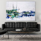 Field and Stream by Daleno Art on GIANT ART - blue absrtact