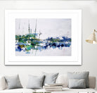 Field and Stream by Daleno Art on GIANT ART - blue absrtact