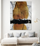 Magic Saw by Daleno Art on GIANT ART - brown abstract