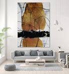 Magic Saw by Daleno Art on GIANT ART - brown abstract