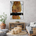 Magic Saw by Daleno Art on GIANT ART - brown abstract