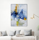 Created In Travel by Daleno Art on GIANT ART - blue abstract