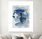 Toss Up I by Daleno Art on GIANT ART - blue abstract